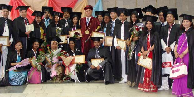 Happy graduates of 2009