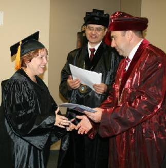 Graduates of the distance learning Bachelor
