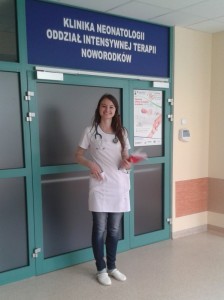 Анна Вітяк працює у відділенні інтенсивної терапії новонароджених.