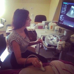 Заняття з УЗД були частиною роботи в студентському гуртку