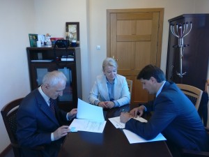 підписання угоди про співпрацю між Поморською академією та ДВНЗ ......