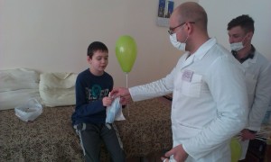 Лікарі-інтерни з фаху "Педіатрія" Андрій Головач та Дейнеко Олександр