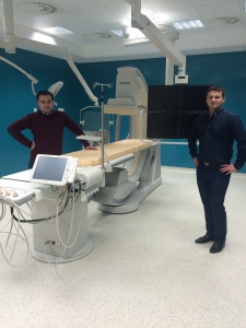 Запізнавання з операційними залами під час відкривання лікарні в м.Тарнові