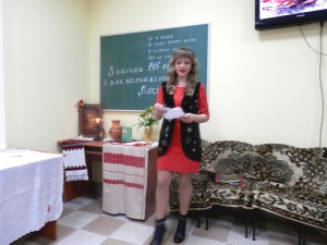 Студентка IV курсу I групи Шилан Юлія, уривок із листа «Твої листи пахнуть зов’ялими трояндами»