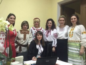 Викладачі кафедри: доц. Тригубчак О.В., доц. Демчук М.Б., доц. Калушка М.Б. доц. Денис А.І., ас. Дарзулі Н.П., ас. Равлів Ю.А., ст. лаб. Степанчук О.А. (зліва направо), ст. лаб. Стойко Л.І. (у центрі)