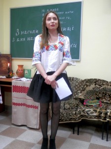 Студентка IV курсу I групи Рубленик Марія, вірш «Сафо»