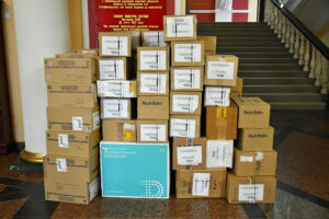 Doctor Carlo Pedrina Delivered Another Humanitarian Consignment to TNMU