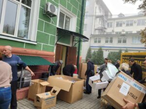 TNMU Volunteer Centre Received Humanitarian Consignment from Denmark