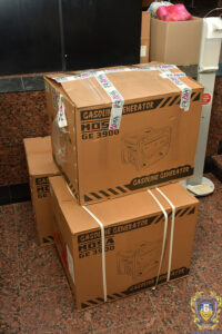 TNMU Received Generators from Freie Ukraine Braunschweig e.V. (Germany)